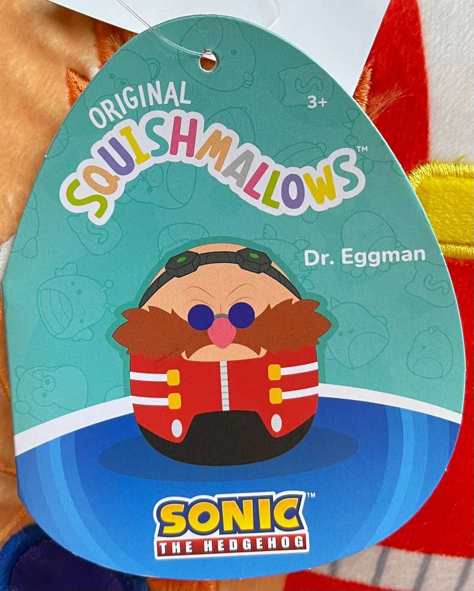 Squishmallow Plush  Dr. Eggman (8inch)