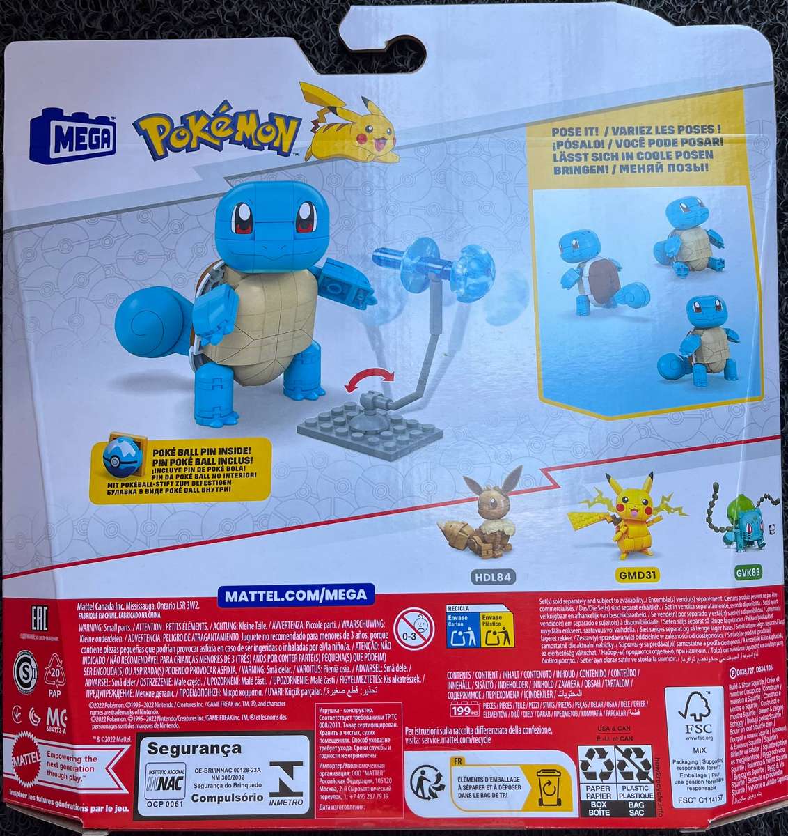 MEGA Bloks Pokémon  Squirtle GYH00