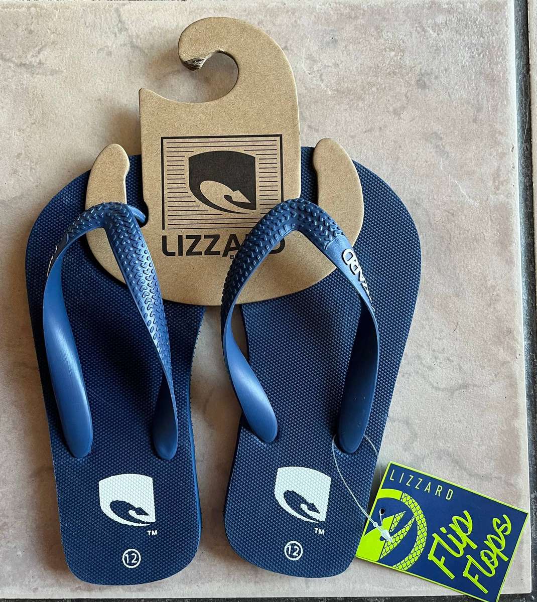 Toddler Lizzard Flip Flops  Size 12
