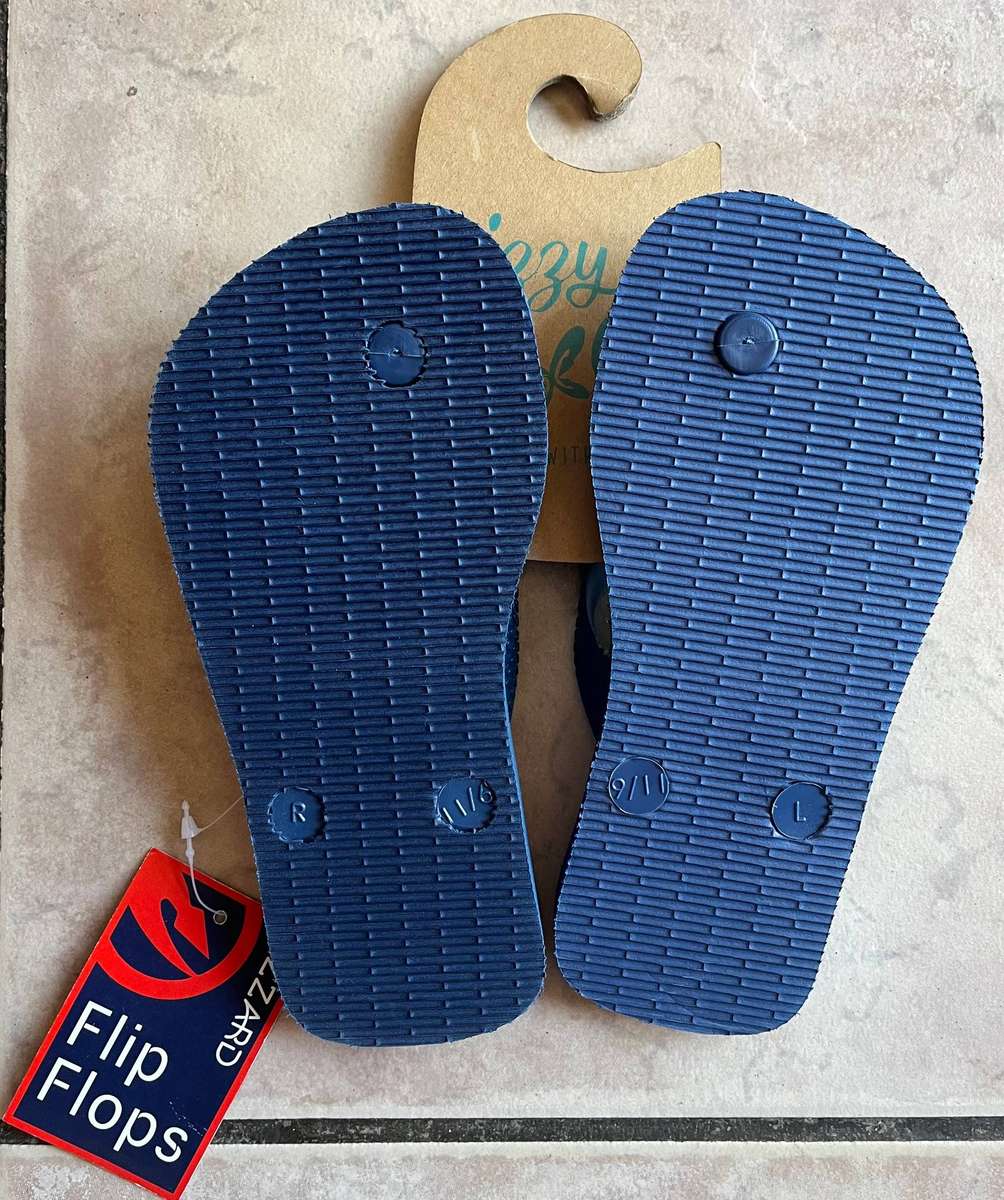 Toddler Lizzard Flip Flops  Size 11
