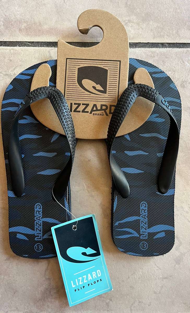 Toddler Lizzard Flip Flops  Size 13