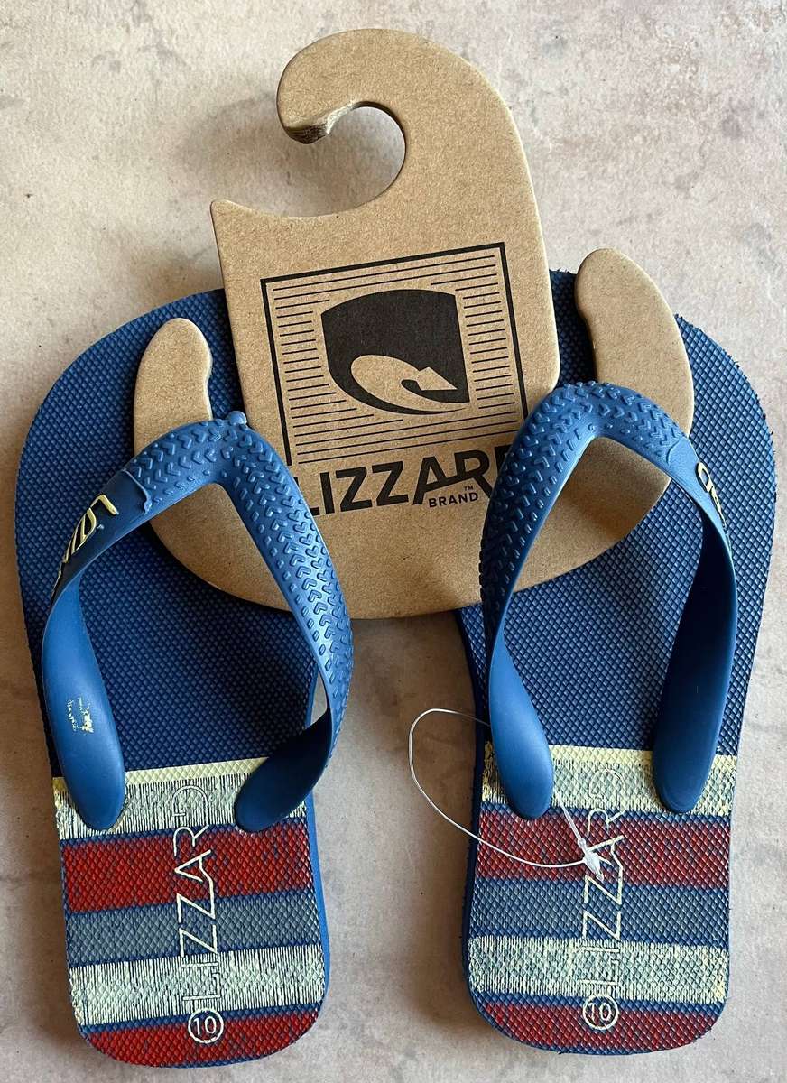 Toddler Lizzard Flip Flops  Size 10