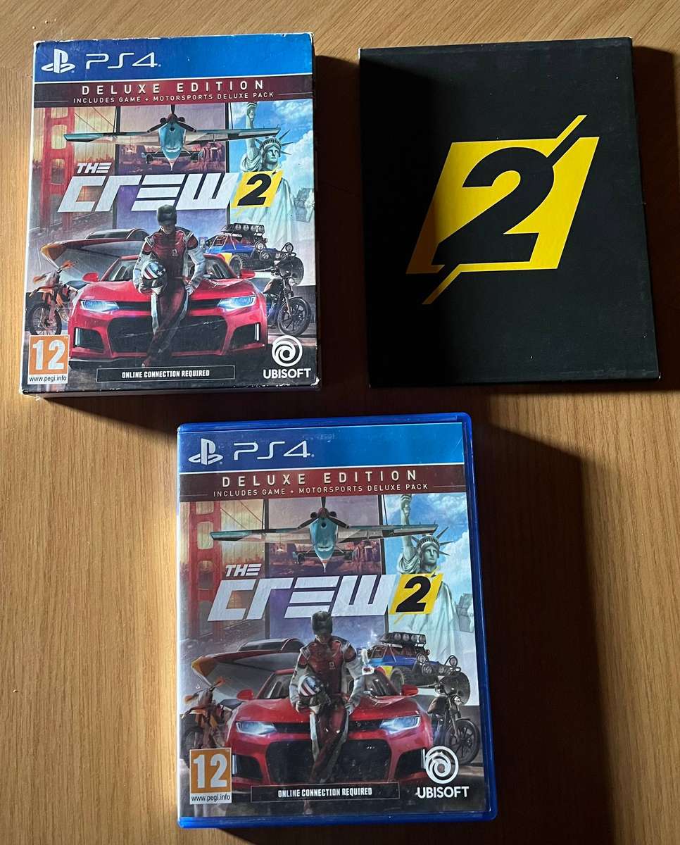 The Crew 2  Deluxe Edition  PS4