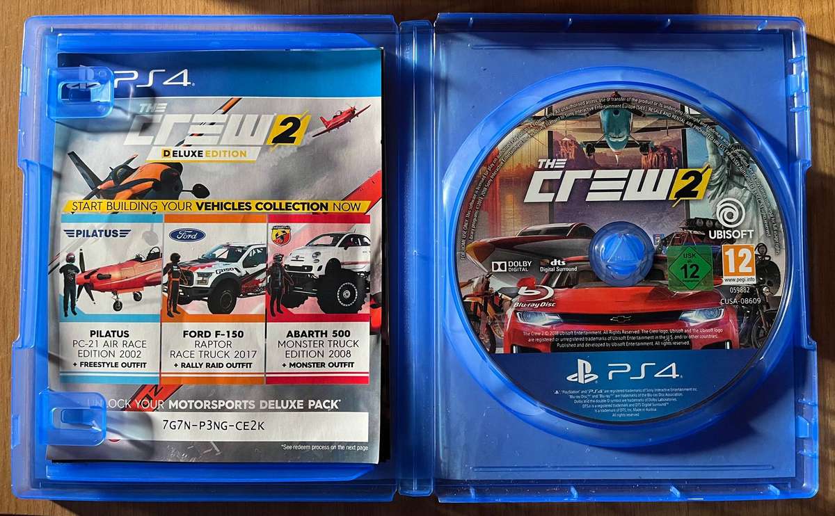 The Crew 2  Deluxe Edition  PS4