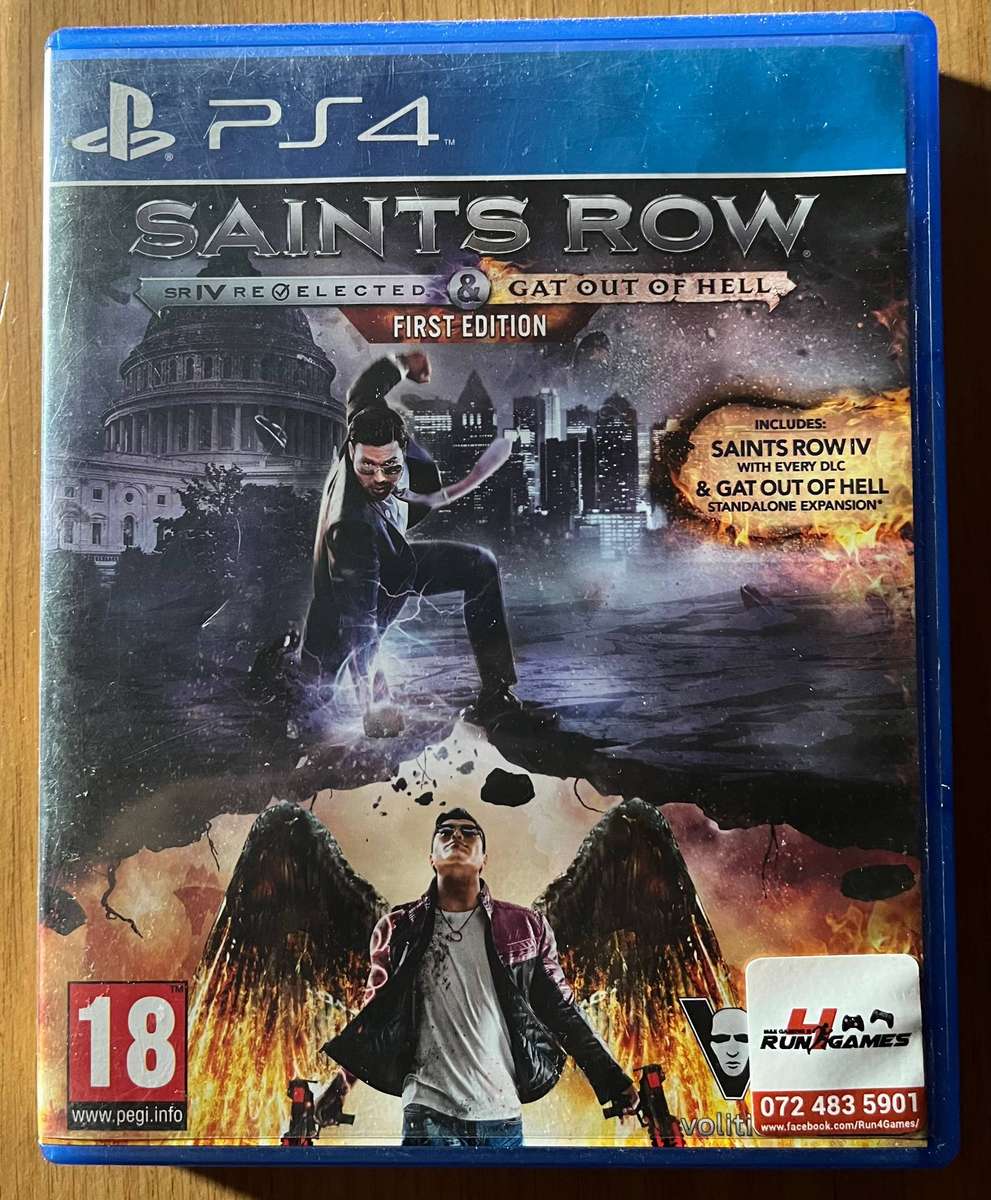 Saints Row IV: Re-Elected & Gat Out of Hell  First Edition  PS4