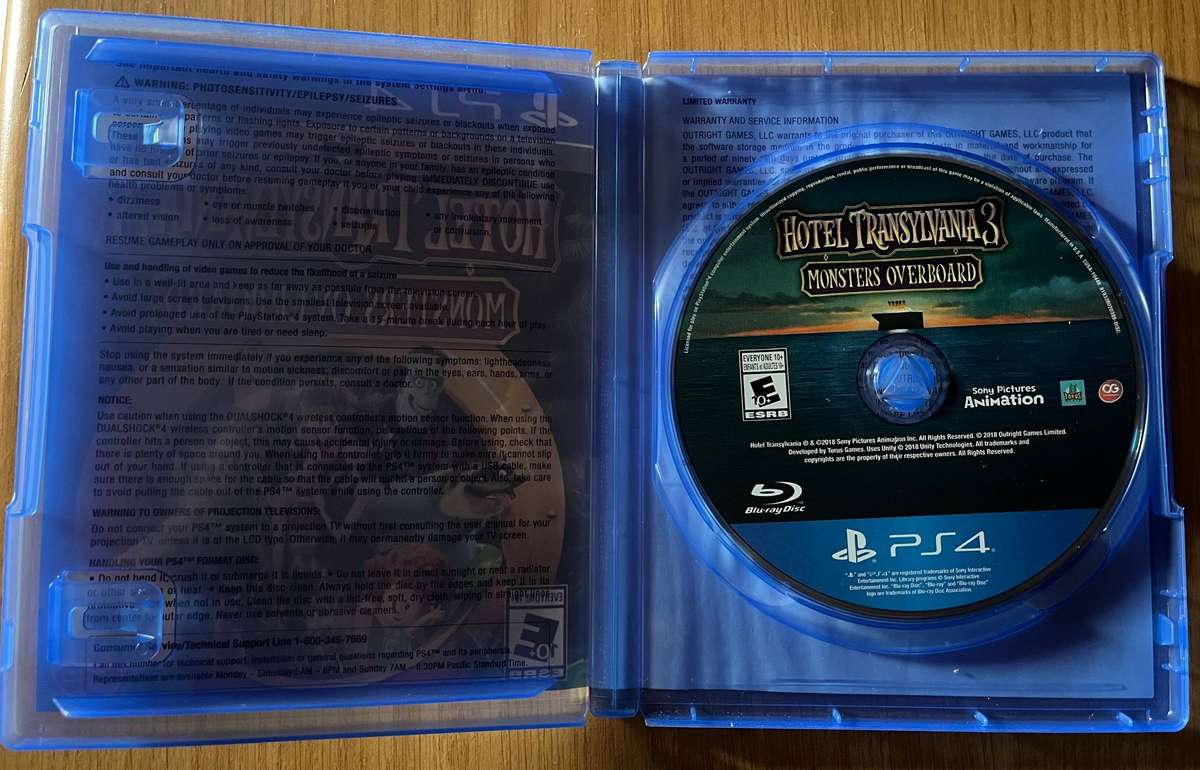 Hotel Transylvania 3: Monsters Overboard  PS4