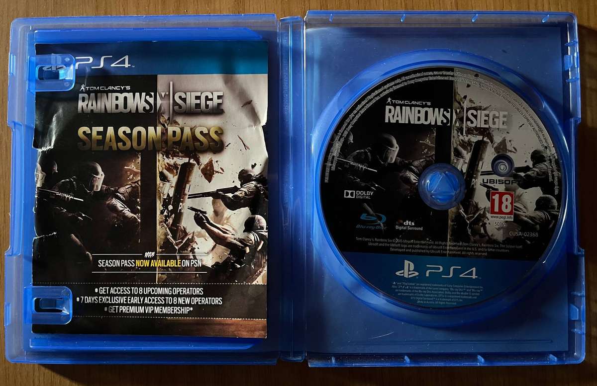 Tom Clancy's Rainbow Six Siege  PS4