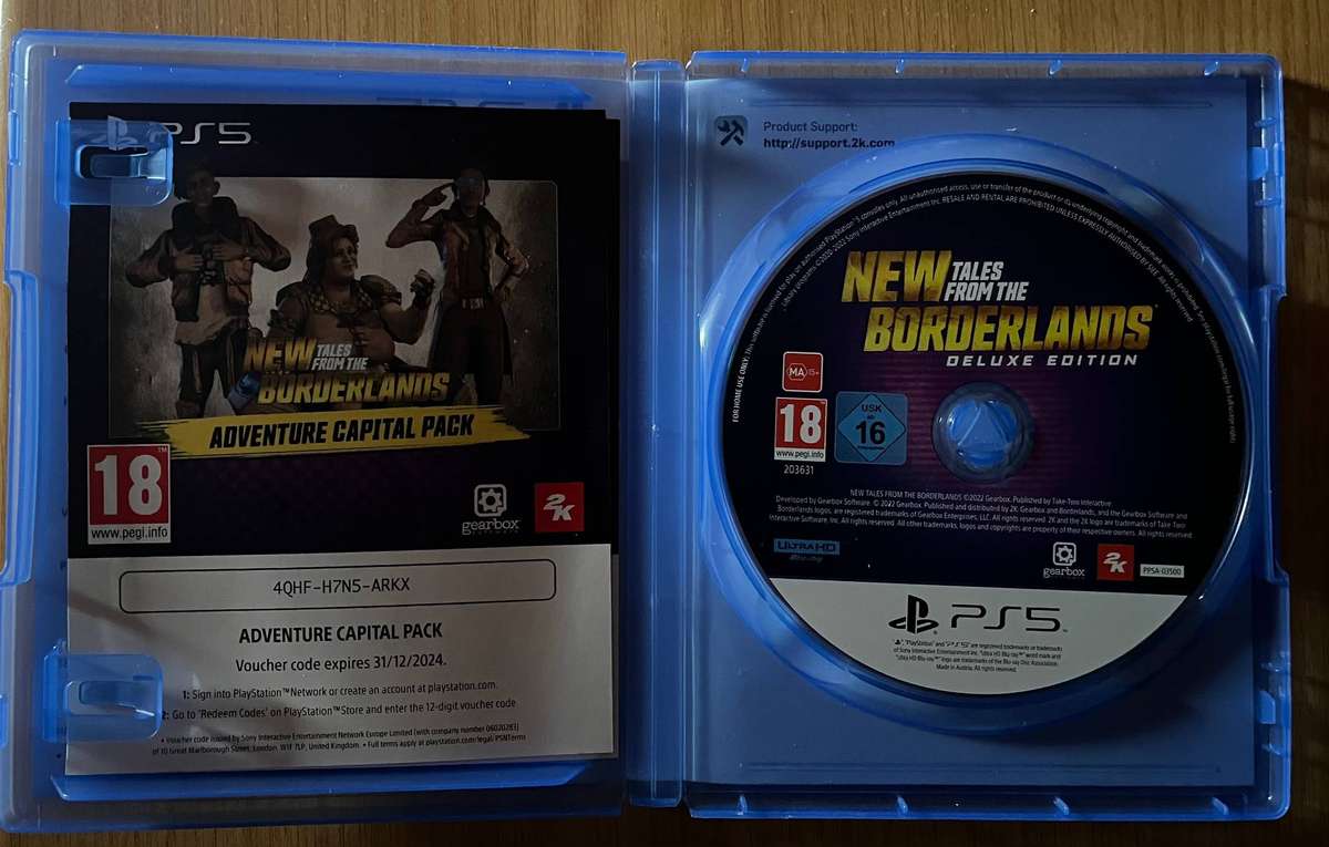 New Tales from the Borderlands  Deluxe Edition  PS5