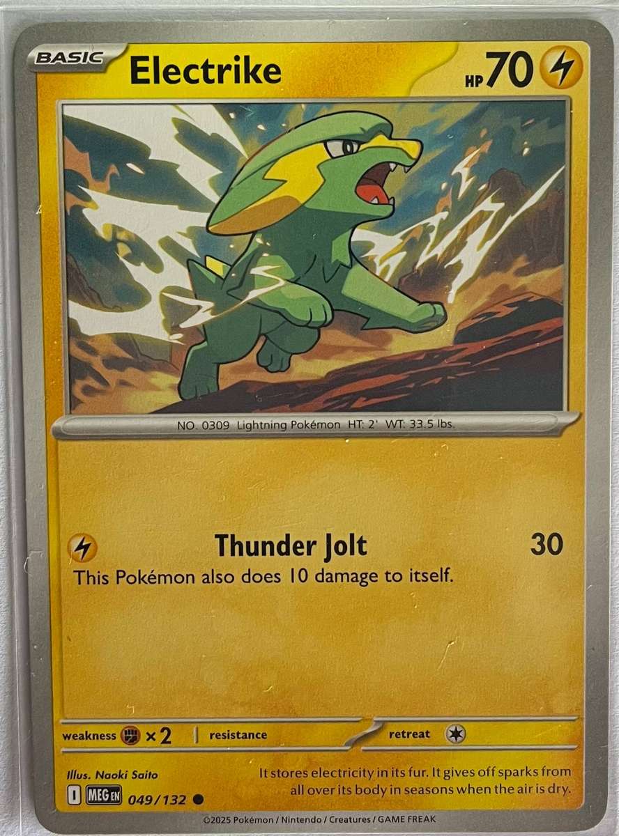 Pokémon  Mega Evolution - 49/132 Electrike - Normal