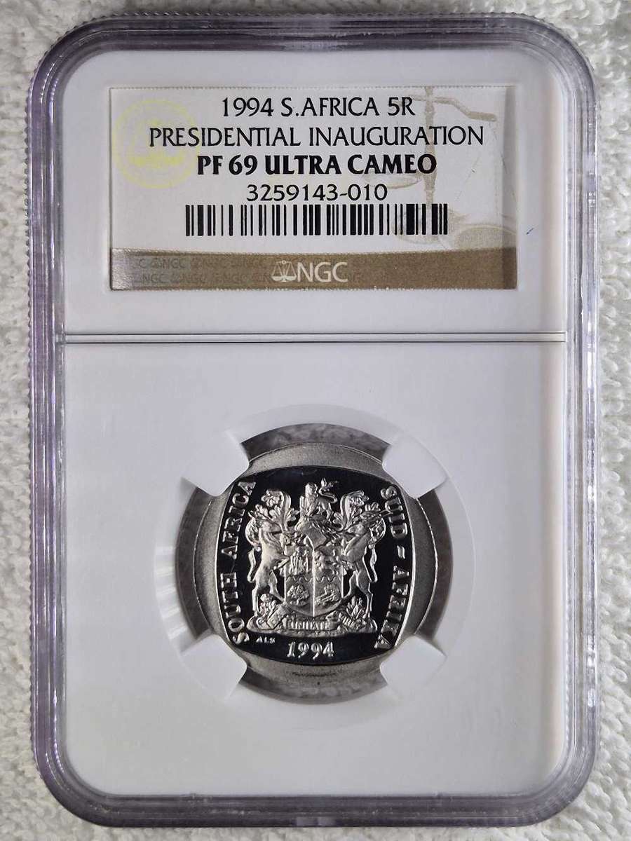 1994 Presidential Inauguration R5 PF69 Ultra Cameo NGC