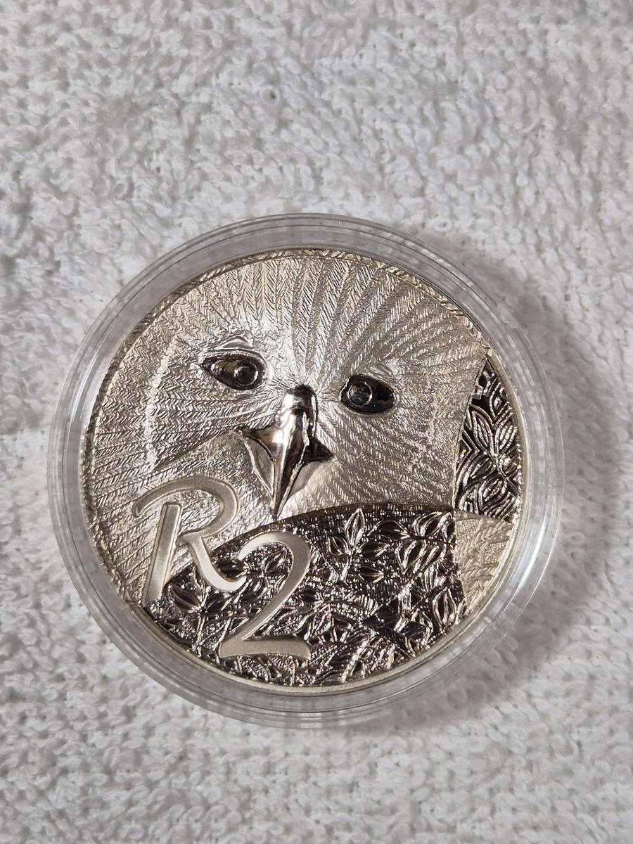2004 Birds of a Prey Series 1oz R2 Proof coin - Owls