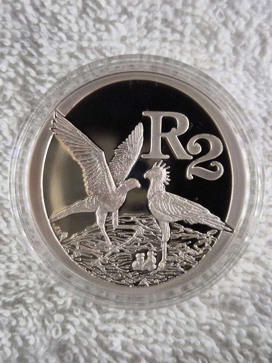 2009 Birds of Prey - The Sanctuary Bird 1oz South African R2 Proof Coin