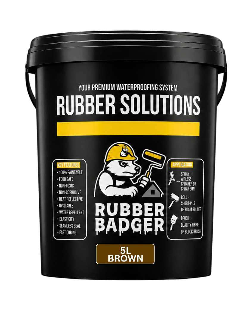 Rubber Badger - Rubber Solutions 5L (Brown)