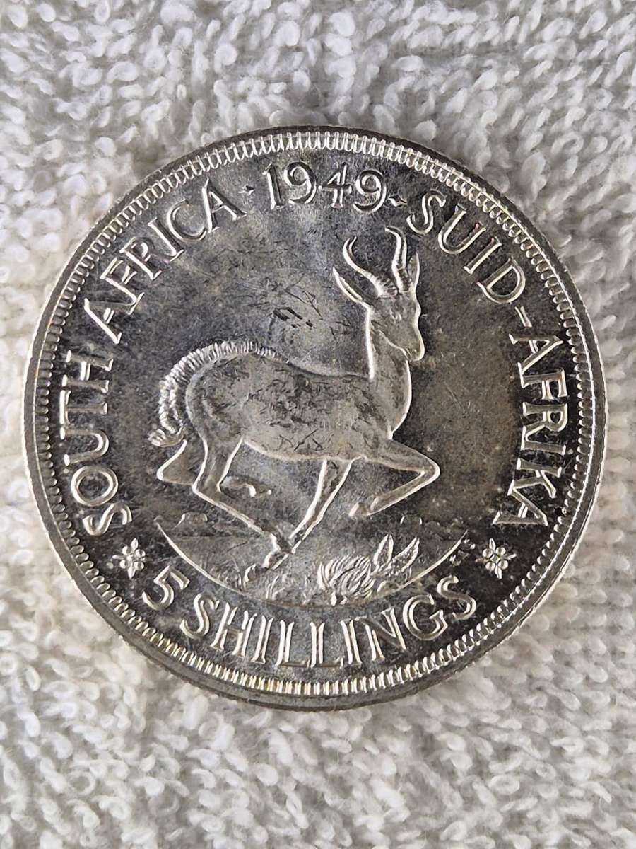 1947 South African Union 5 Shilling