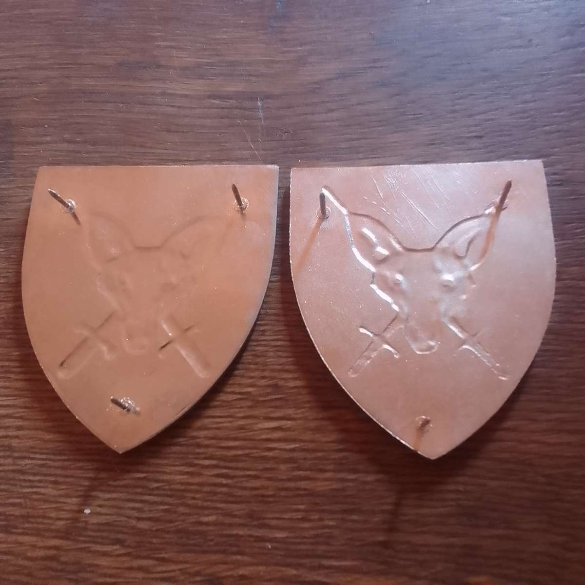 S.A Army Intelligence Corps set. (Colour error)