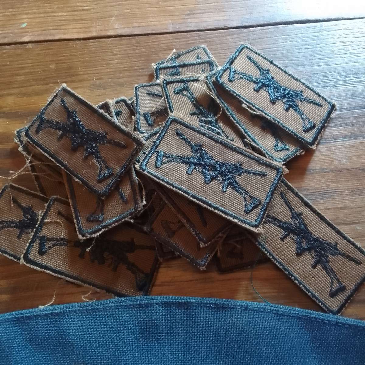 SA Air Force caps and 20 x  SWATF Marksman badges