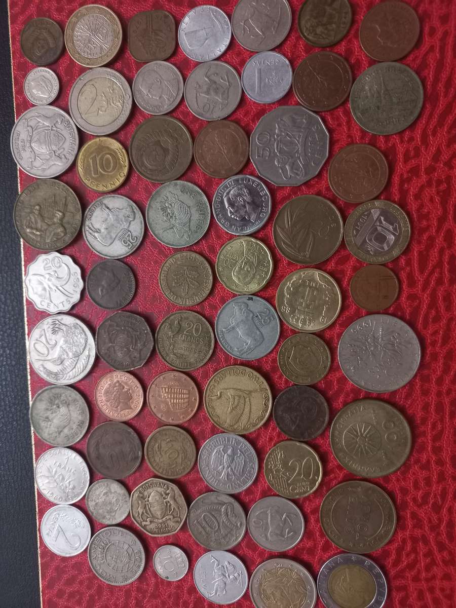 Mix coins !!!!!All over the world.