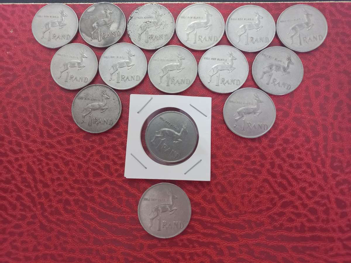 South Africa -Suid Afrika R1 collection.(Sell per coin)