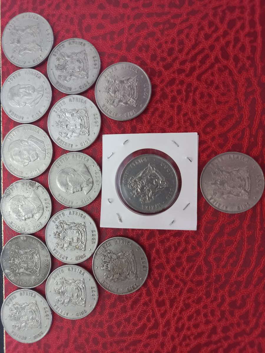 South Africa -Suid Afrika R1 collection.(Sell per coin)