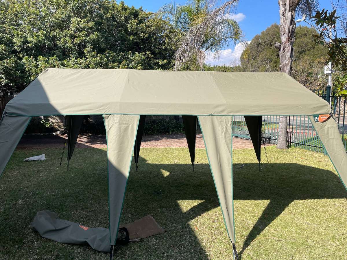 Campmor Outdoor Gazebo King  Heavy Duty Canvas Gazebo