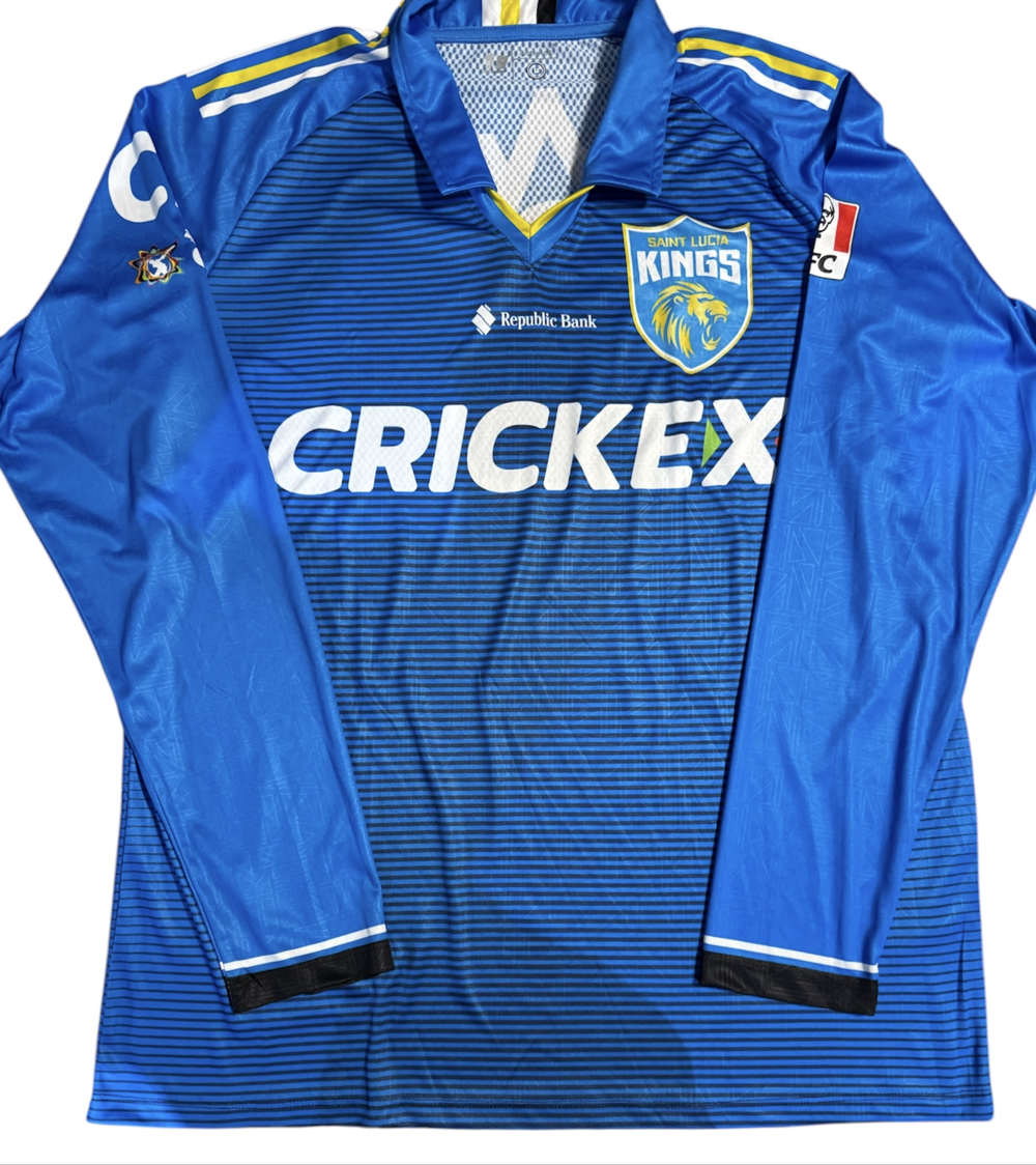 Cricket Jersey St Lucia Kings Alzarri Joseph Size L