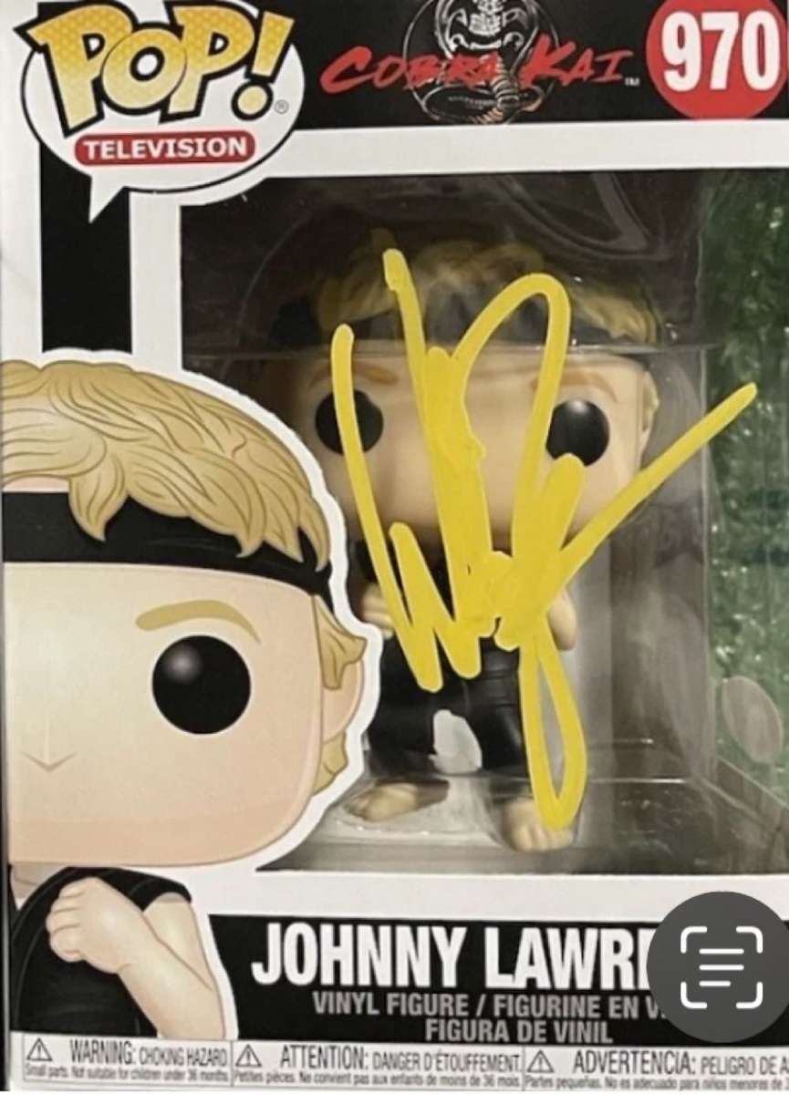Cobra Kai Funko Pop Signed William Zabka