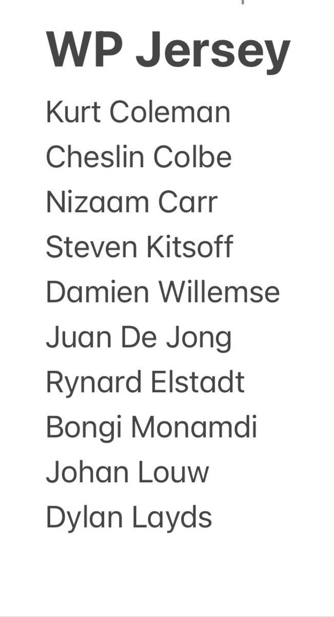 Rugby Jersey Signed and Framed WP