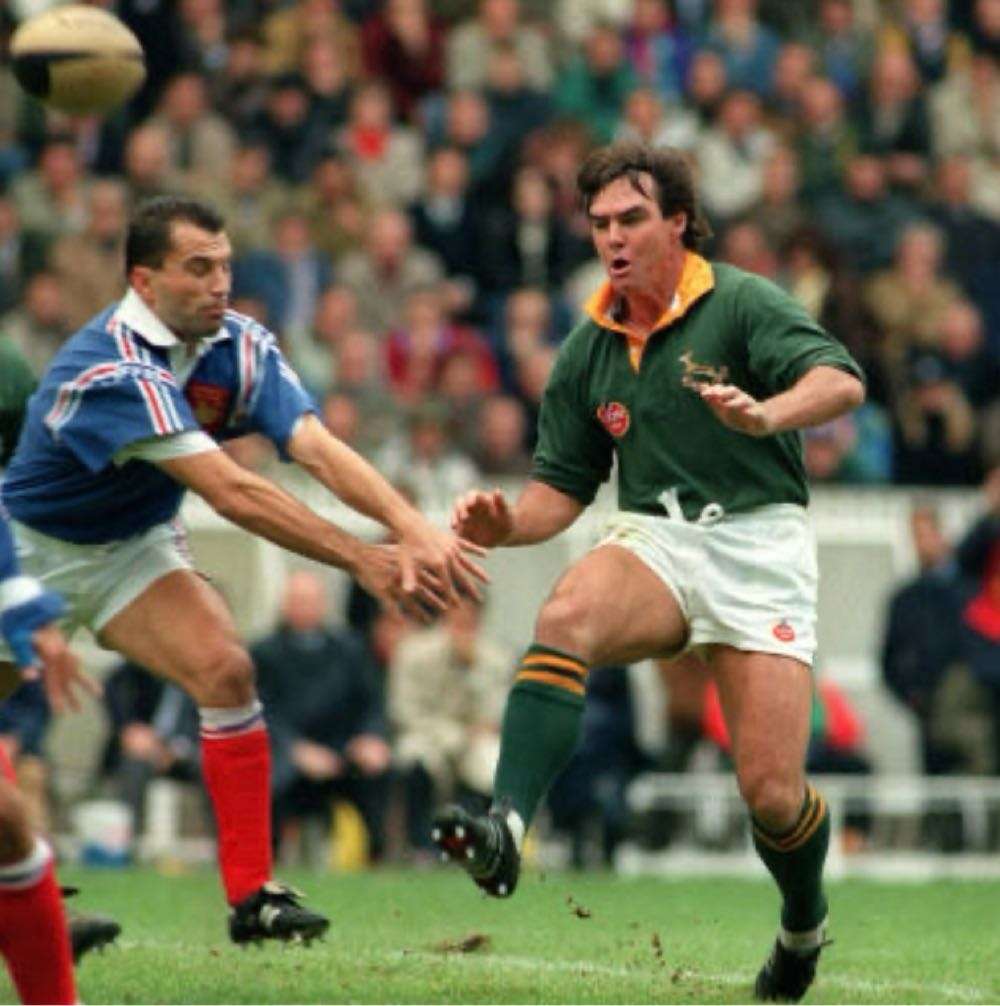 Springbok Rugby Frame Signed Danie Gerber