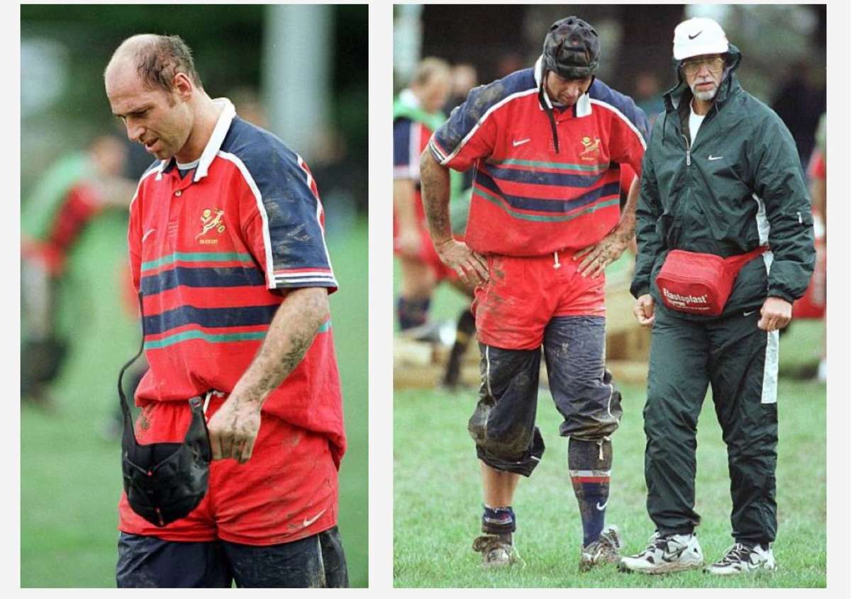 Springbok Rugby Practice Jersey Signed by Squad