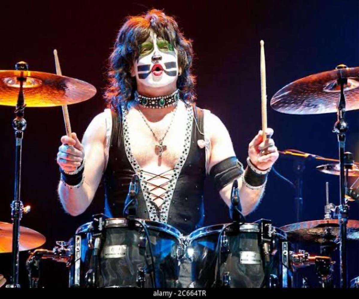 KISS Signed Frame Eric Singer and Bruce Kulnick