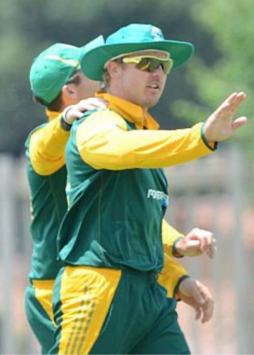 Cricket Jersey SA A Stiaan van Zyl-Signed