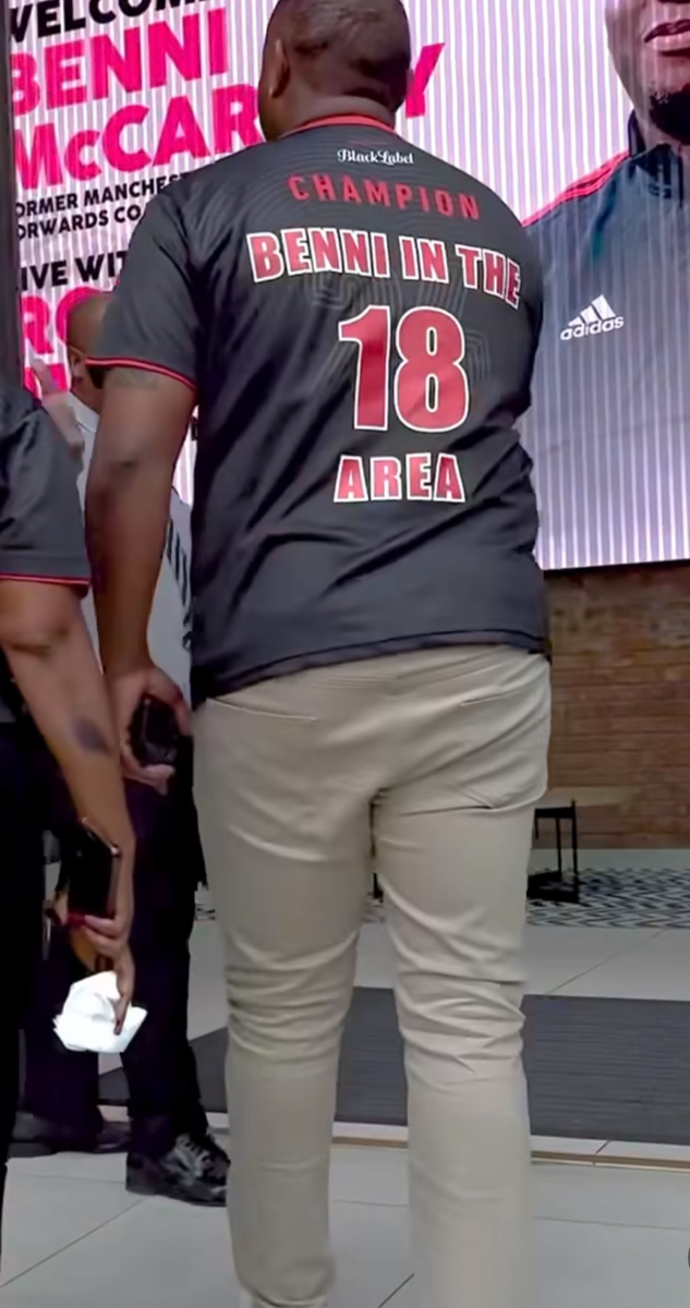 Soccer Shirt Benni McCarthy Size L