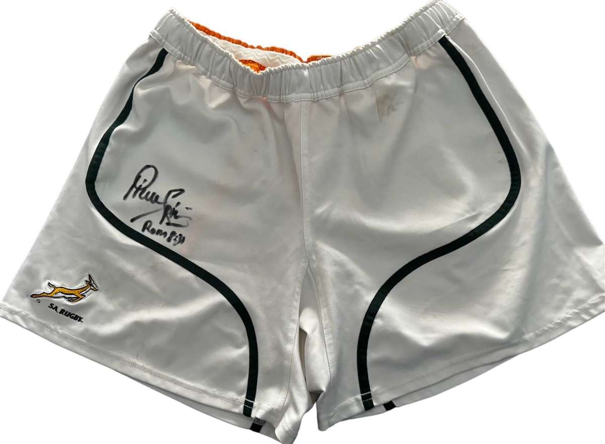 Springbok Short Signed Piere Spies