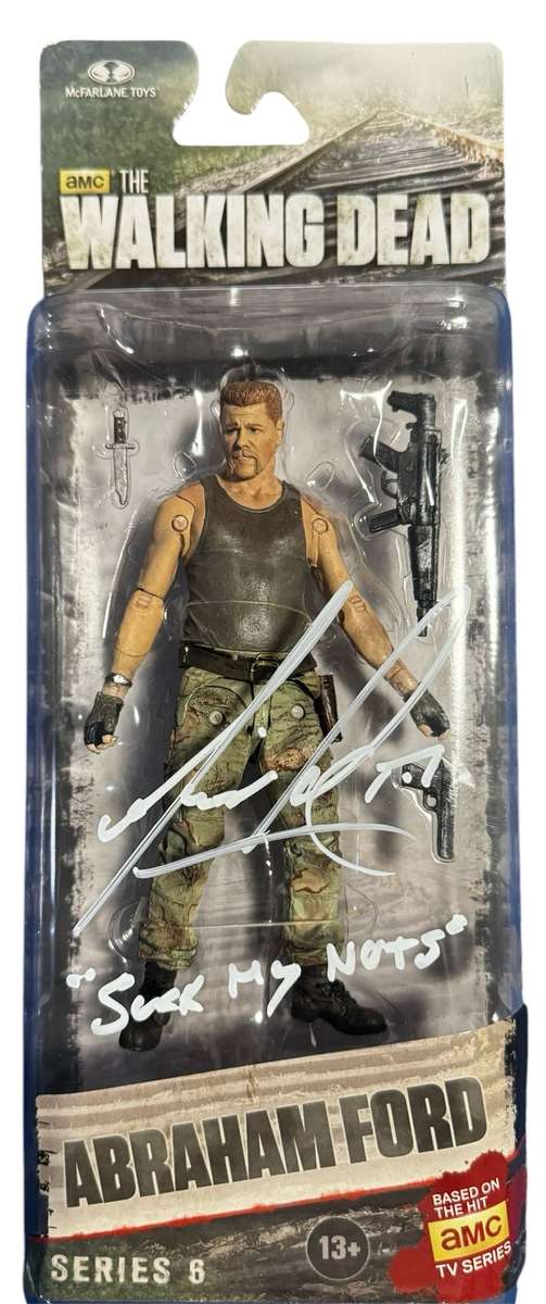 Walking Dead Signed Figurine