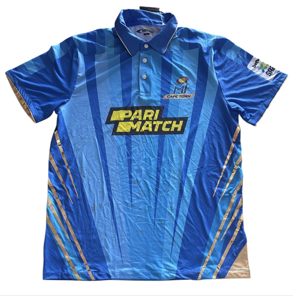 Cricket Jersey MI Cape Town Signed