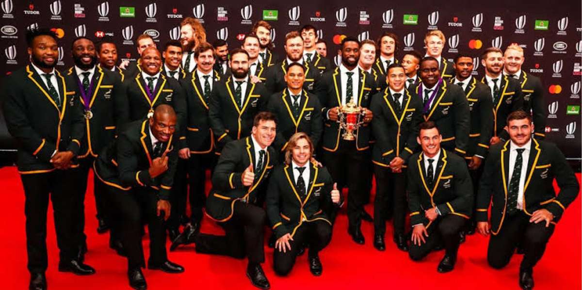 Springbok Rugby Pullover and Tie Size L