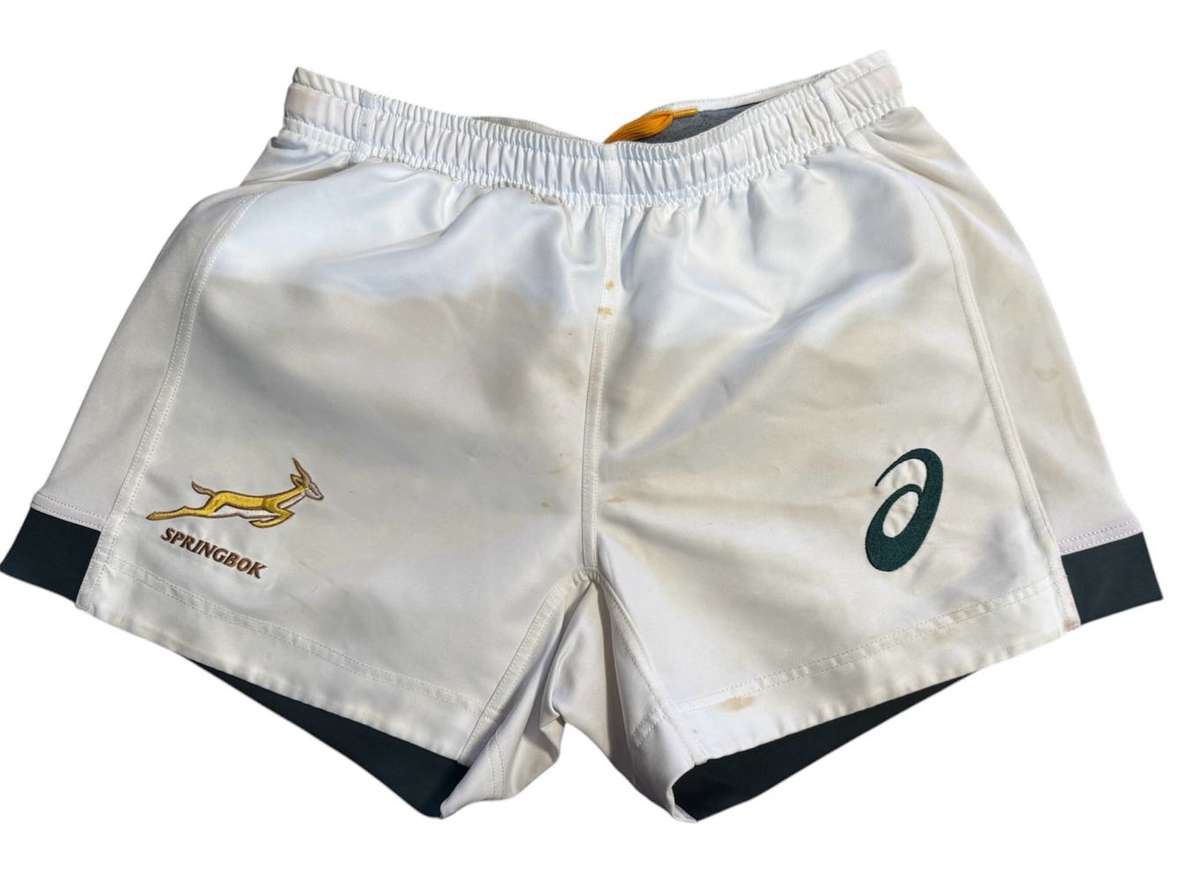 Springbok Rugby Sorts Match Worn Size M