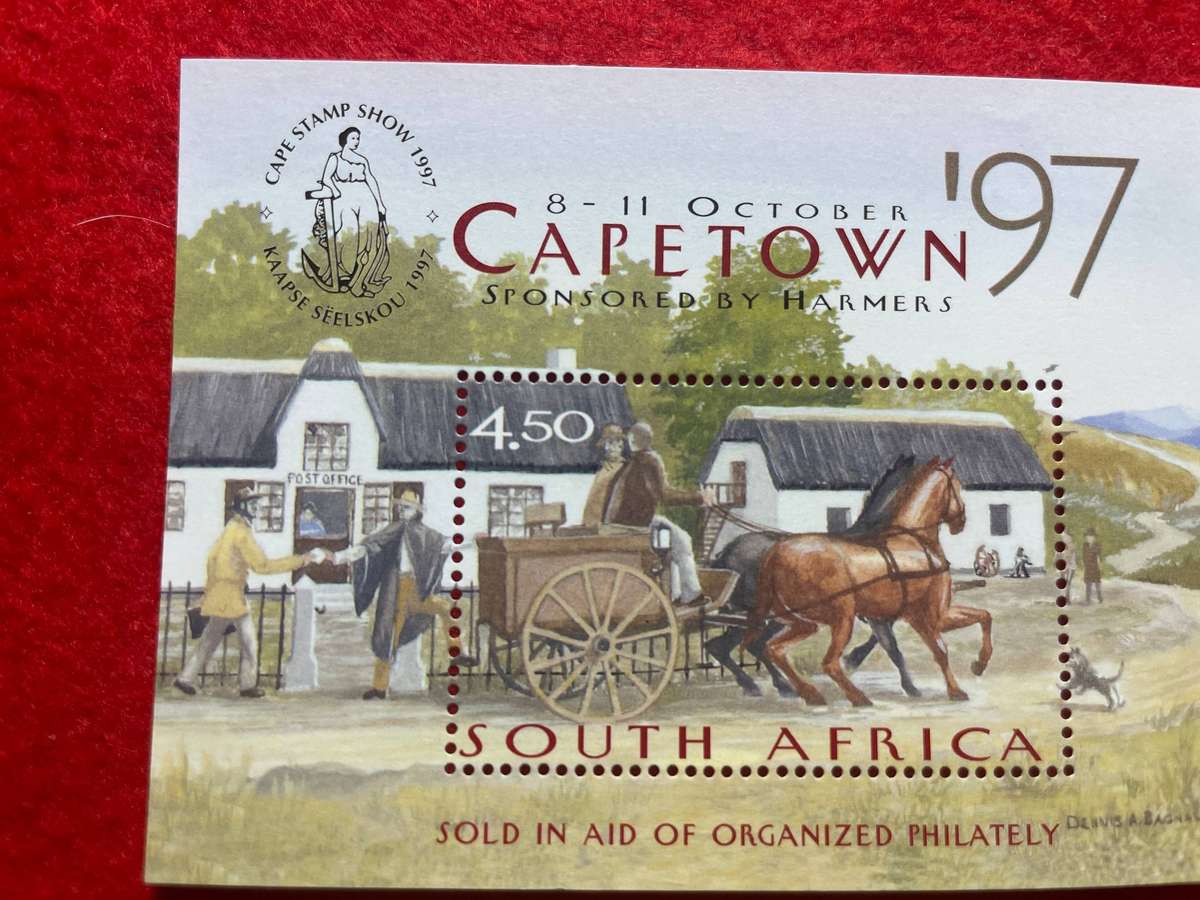 Cape Town National Philatelic Exhibition 1997 UMM M/S