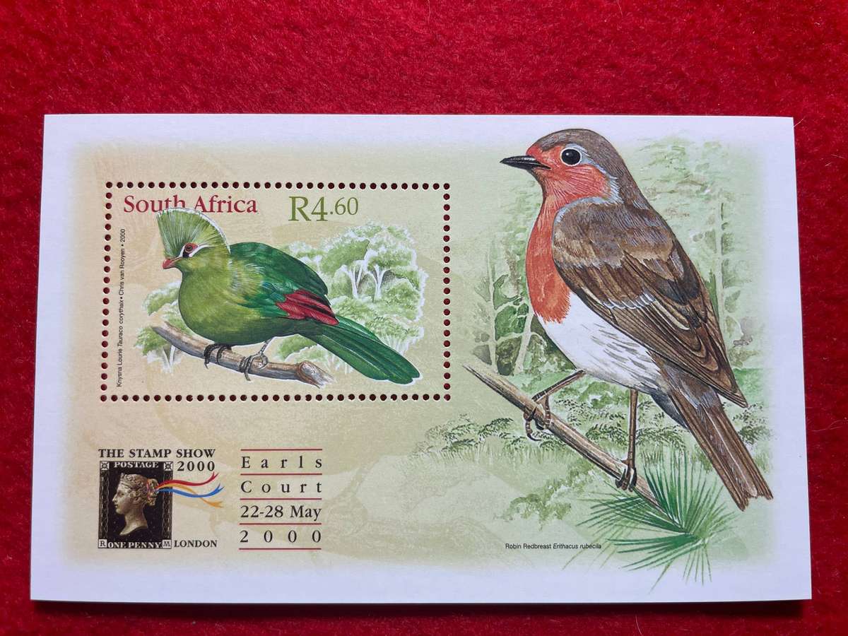 Birds of a Feather London Stamp Show UMM M/S