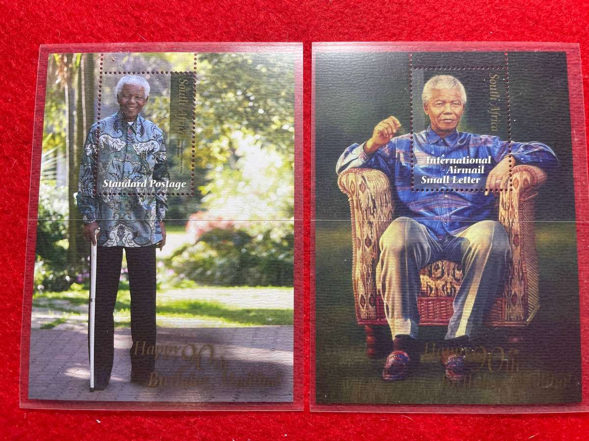 2008 Happy 90th Birthday Madiba 2 UMM Sheets
