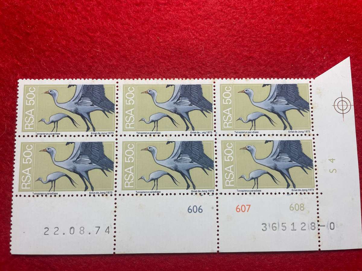 Second Definitive Cylinder Block Date Printings  50c Control Block SACC373