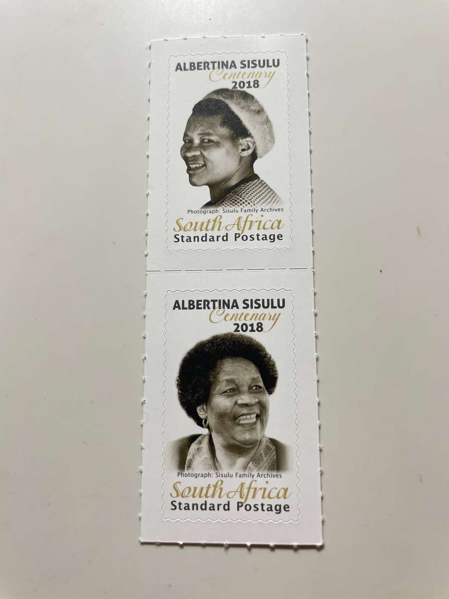 RSA 2019 Albertina Sisulu set of stamps