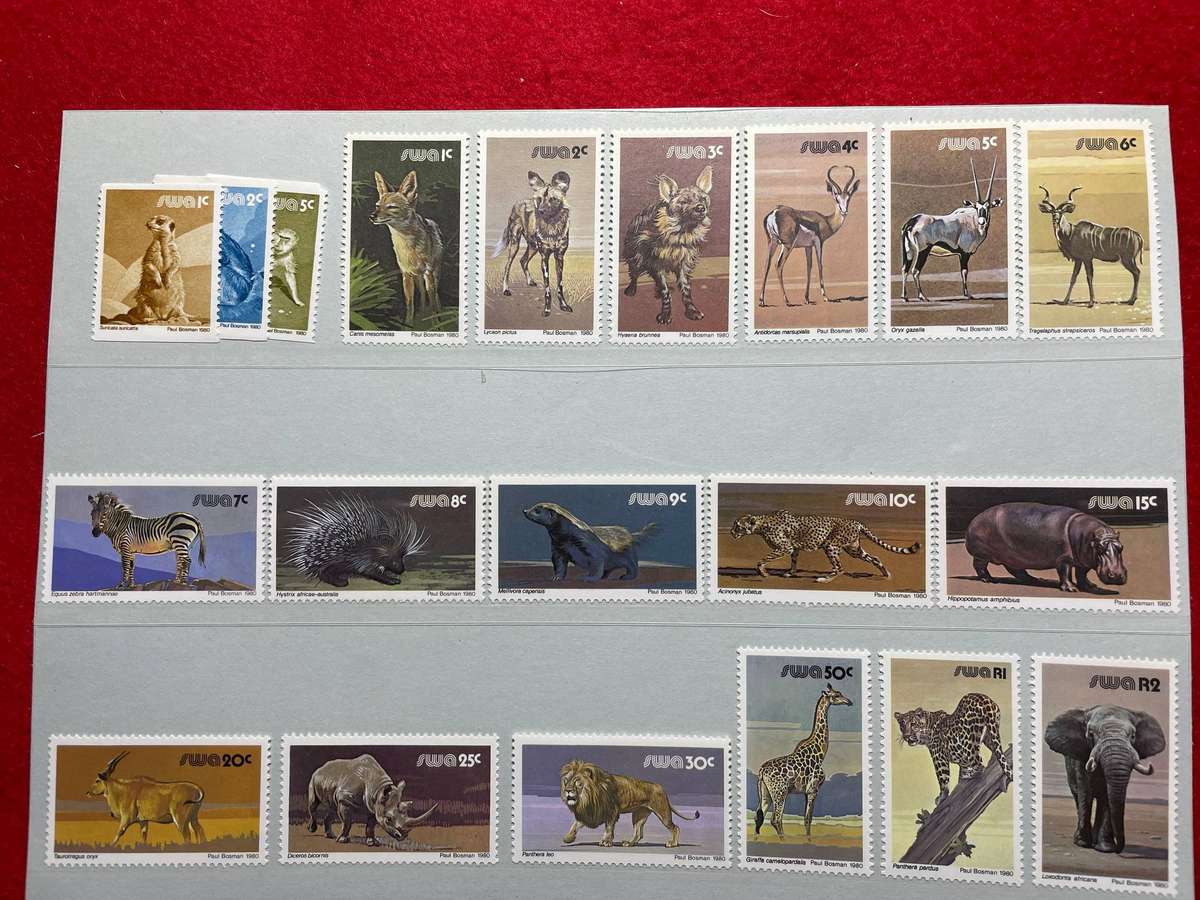 SWA 1980 3rd Definitive Series Year Pack