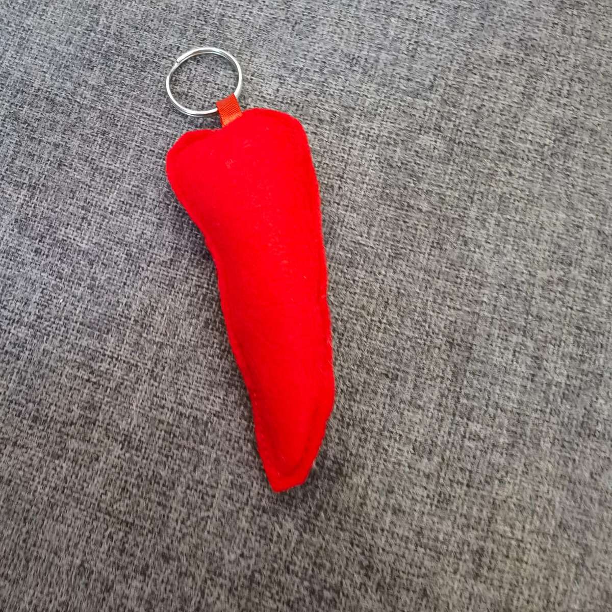 Chilli Pepper Velt Keyring