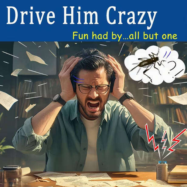 HIDDEN CRICKET NOISE PRANK GADGET  DRIVE THEM CRAZY!