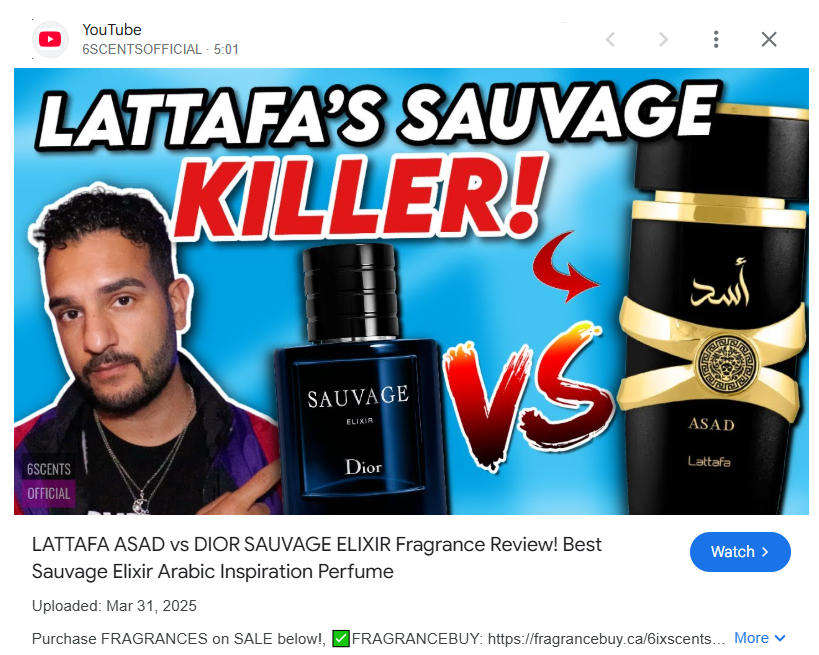 ASAD Eau De Perfum - By Lattafa 100ml - The Powerhouse Masculine Scent That Turns Heads