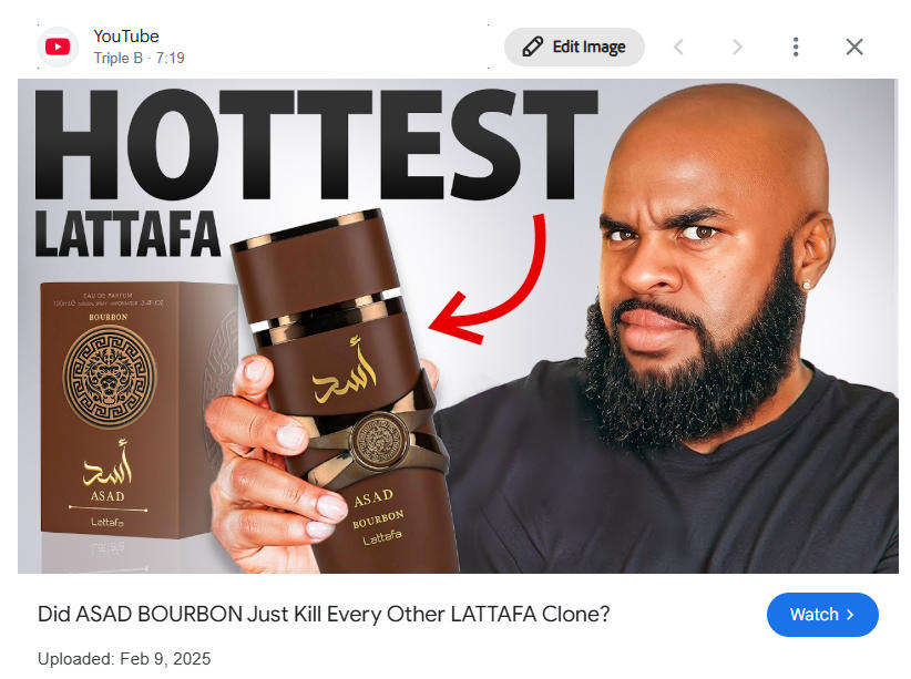 ASAD Bourbon by Lattafa 100ml - EAU DE Parfum  NEW RELEASE: Unleash the Compliments!