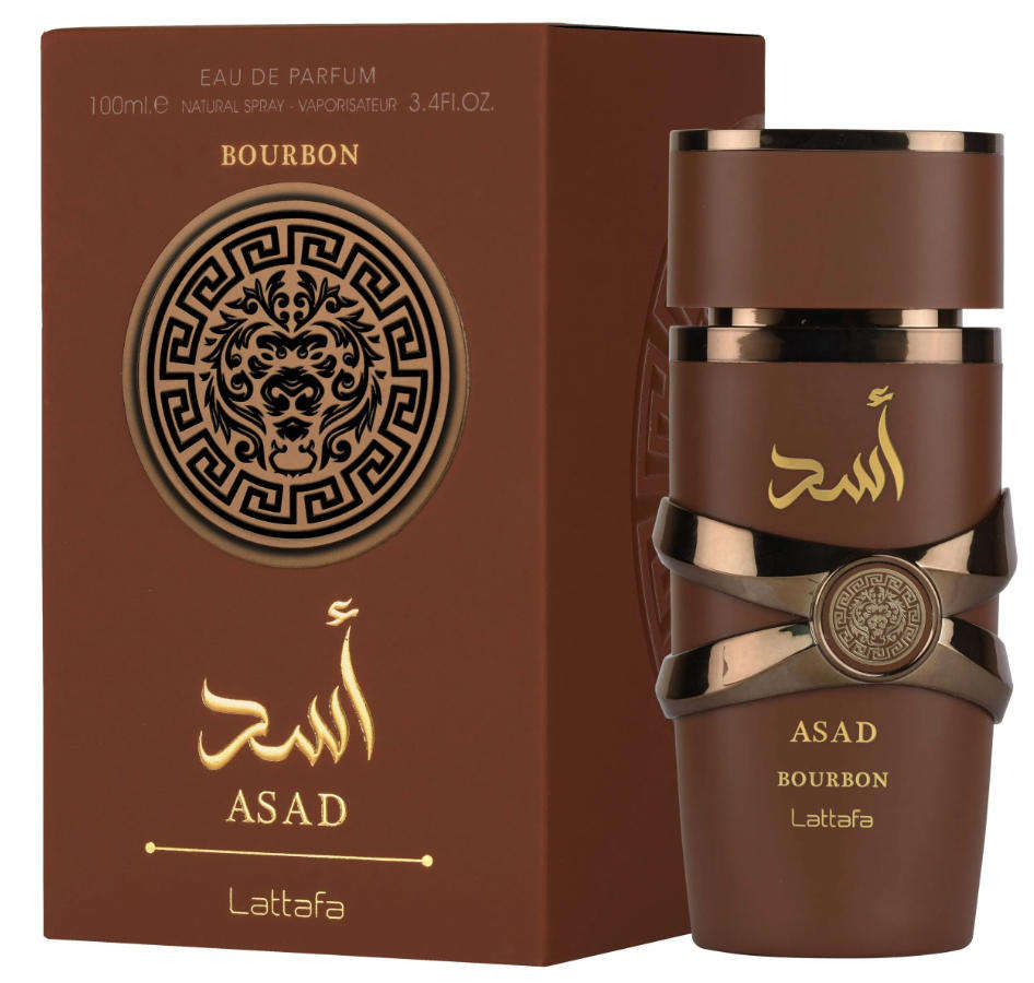 ASAD Bourbon by Lattafa 100ml - EAU DE Parfum  NEW RELEASE: Unleash the Compliments!