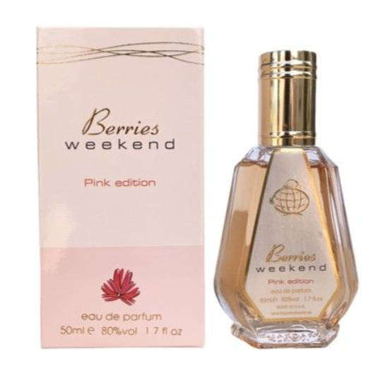 BERRIES WEEKEND PINK EDITION  Eau De Parfum - 50ml Perfume - Feminine Luxury