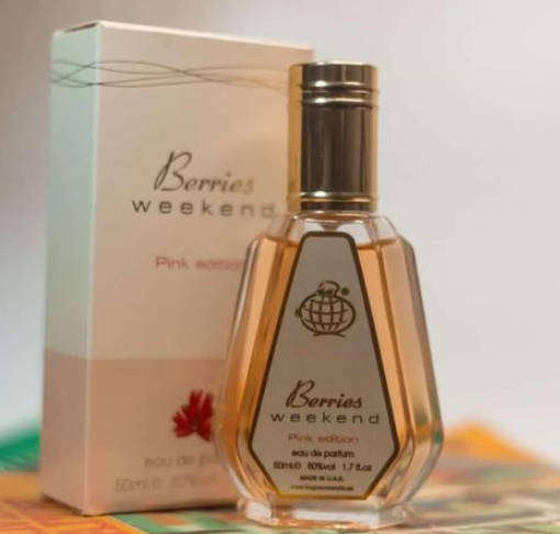 BERRIES WEEKEND PINK EDITION  Eau De Parfum - 50ml Perfume - Feminine Luxury